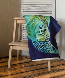 Alternative view of Turtle by Lisa Herrera Beach Towel