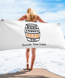 West Indies Beer Co. Beach Towel (White)